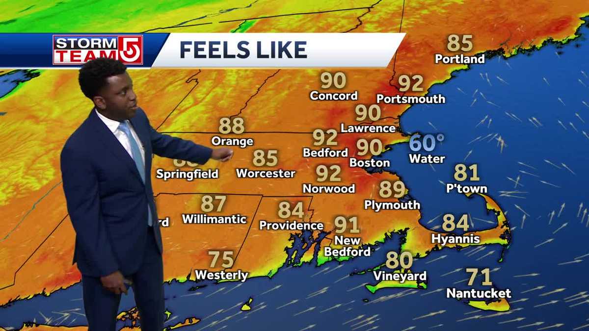 Video: Hot, humid with storms in forecast