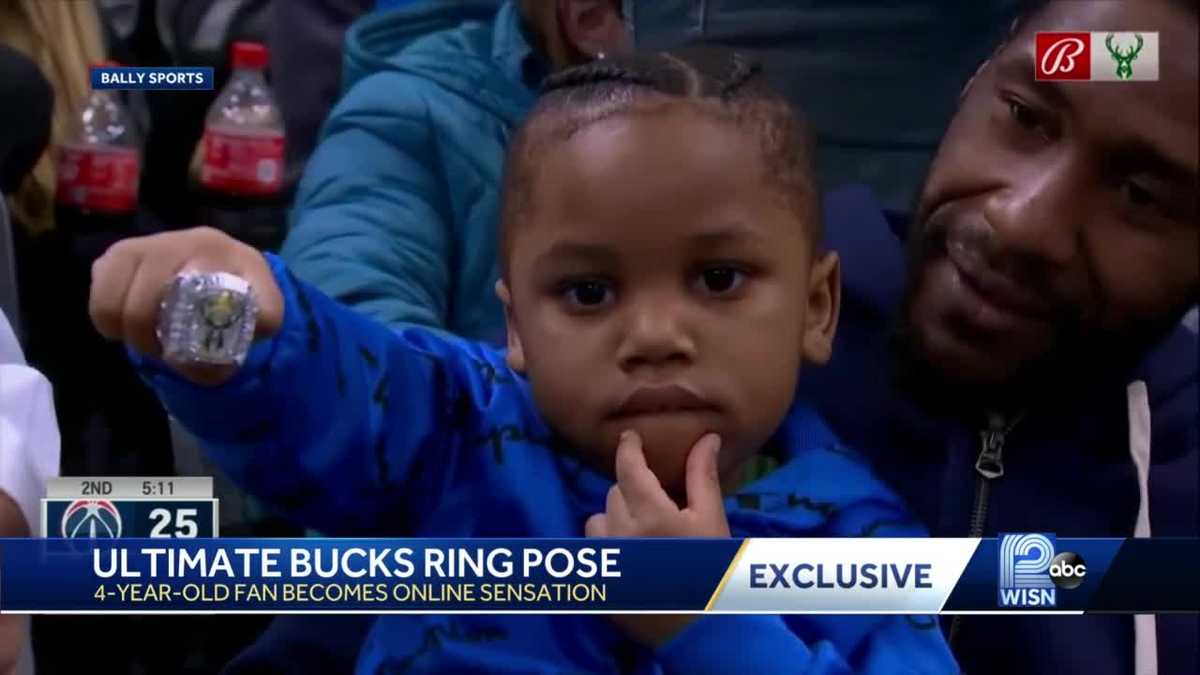 Milwaukee 4-12 months-old becomes web sensation at Bucks sport