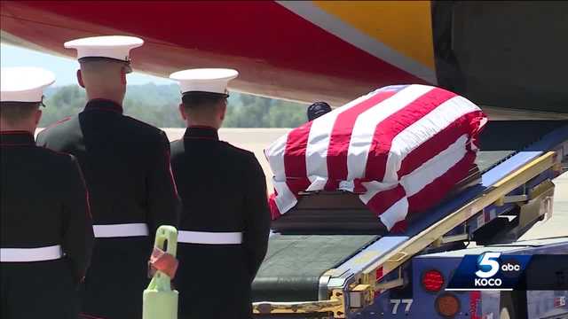 Oklahoma Marine who died last month honored during return home - Vimarsana News