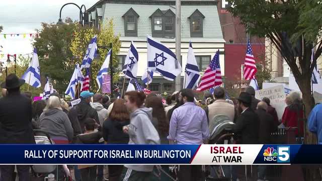 More than 100 gather in Burlington to rally in support of Israel - Vimarsana News