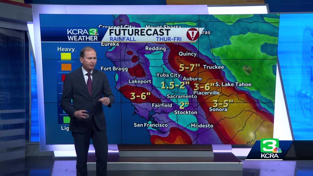 Here Are Possible Northern California Rain And Snow Totals