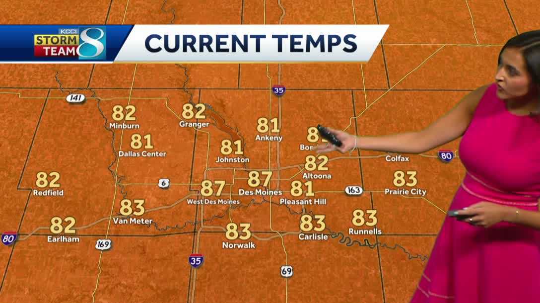 Intense heat to continue through Friday ahead of storm chances and a ...