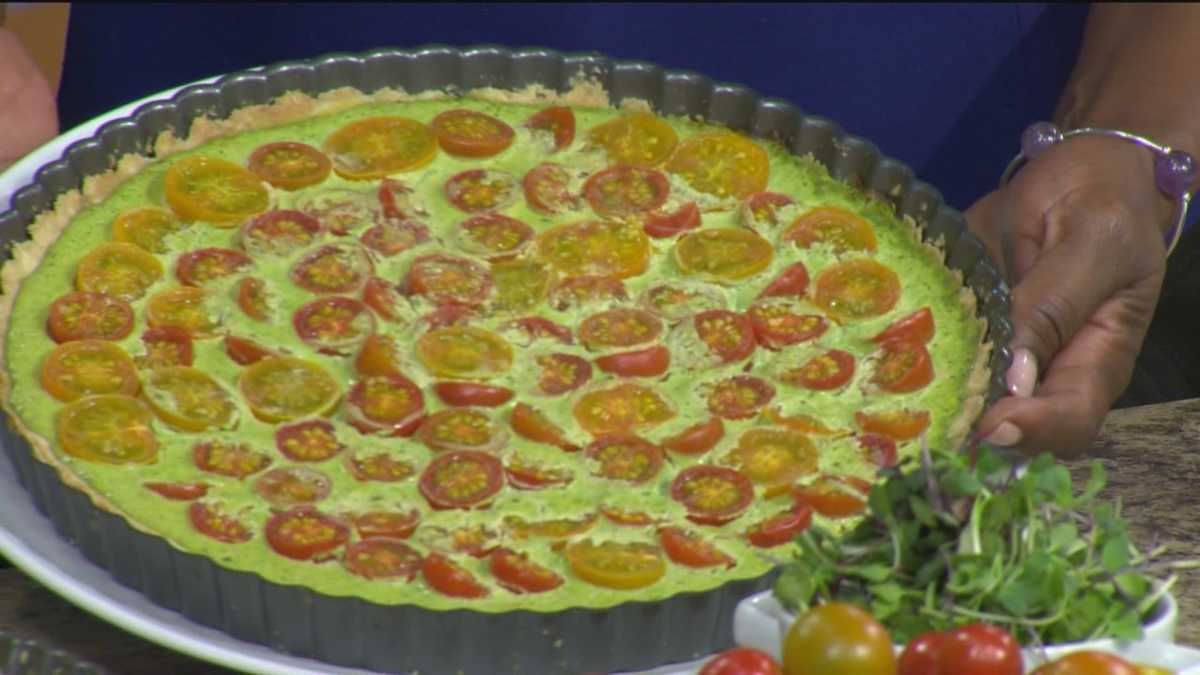 Farmstead Grill makes quiche on Sunday Brunch
