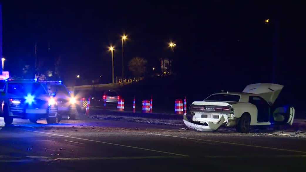 High-speed chase on U.S. 280 ends in crash and arrest