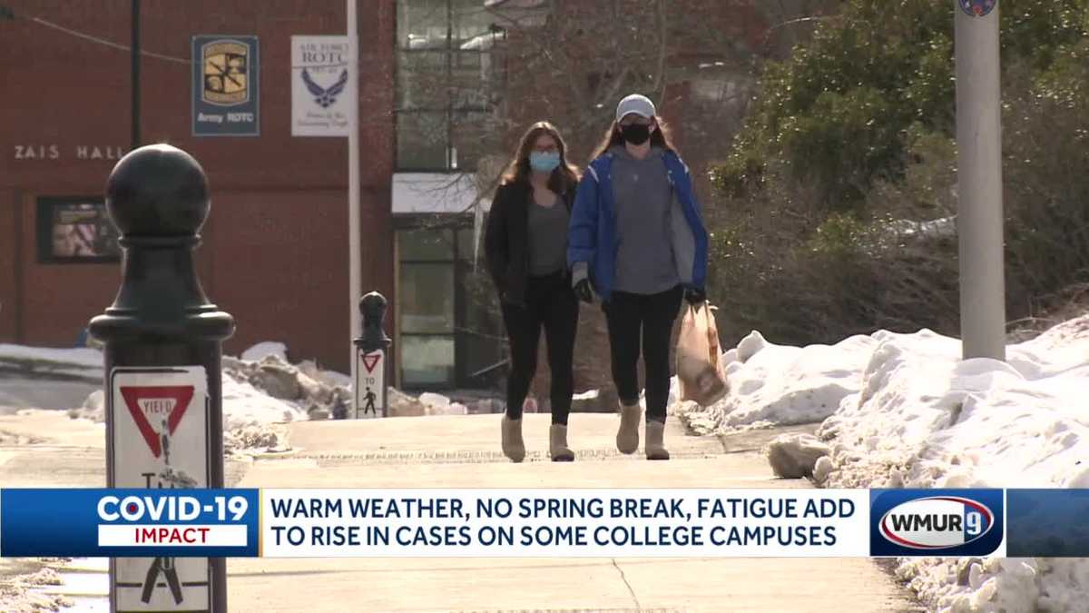 Colleges urge students to take precautions as campus COVID19 cases rise