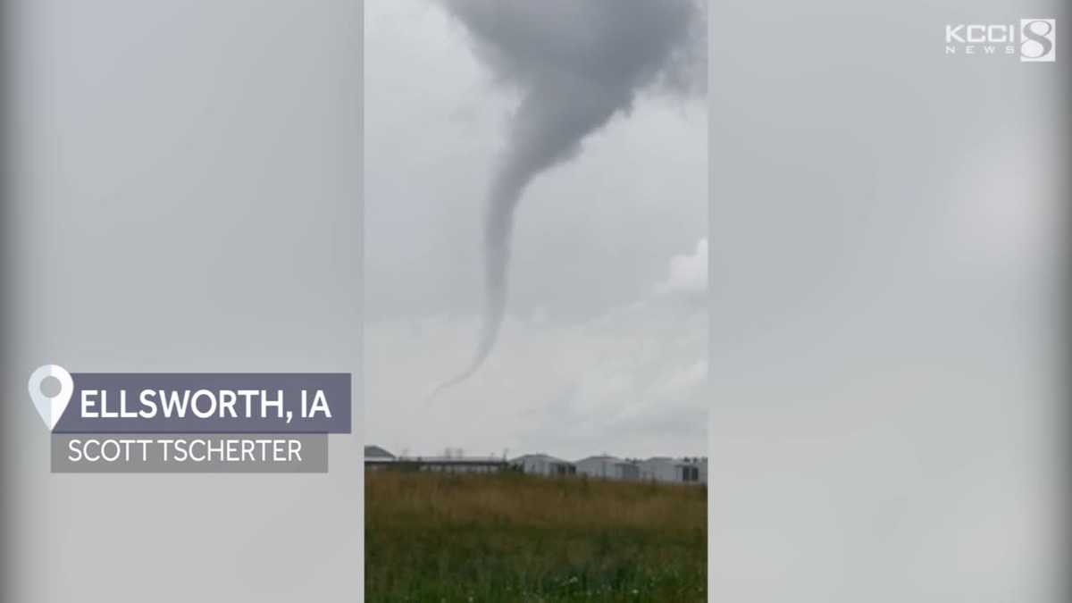 WATCH: Multiple tornadoes touch down in central Iowa