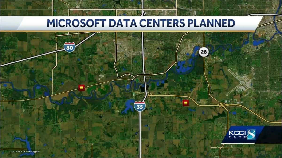 Microsoft planning two additional data centers in West Des Moines