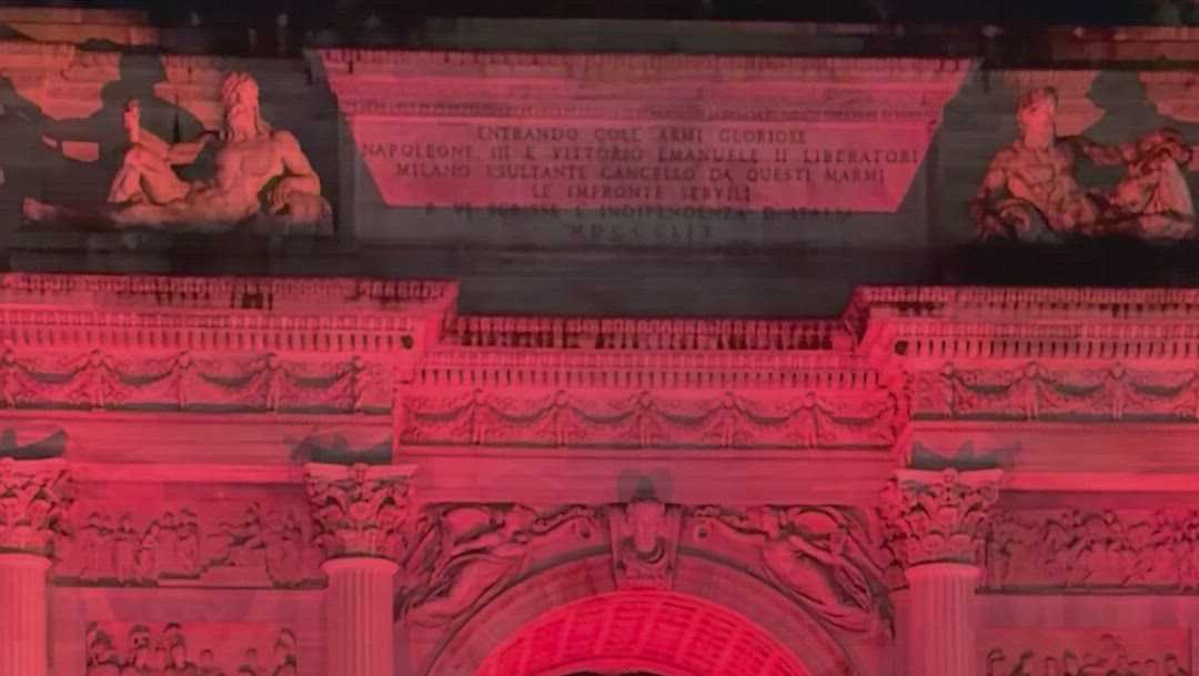 WATCH: One of two Olympic cauldrons lit in Milan