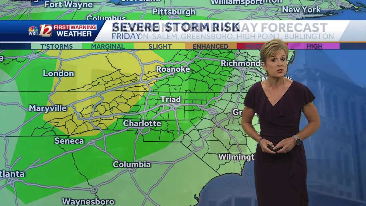 WATCH: Severe Storm Chances Return Friday