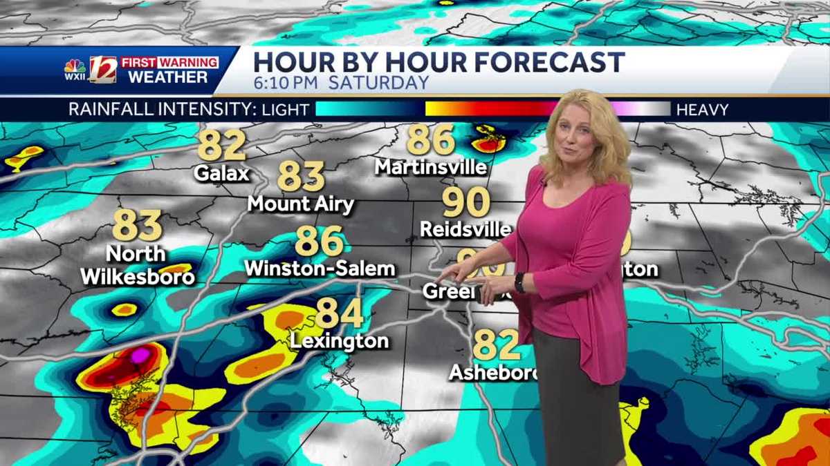 Heavy Rain And Isolated Severe Thunderstorm Threats Continue