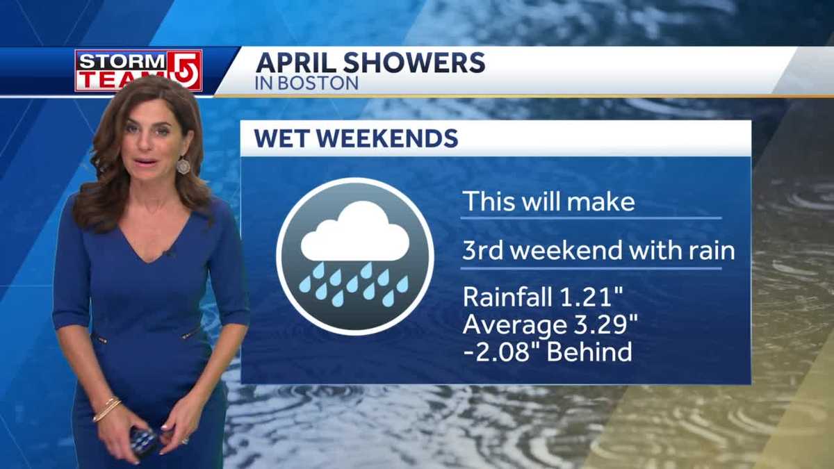 Video: Third consecutive rainy weekend ahead