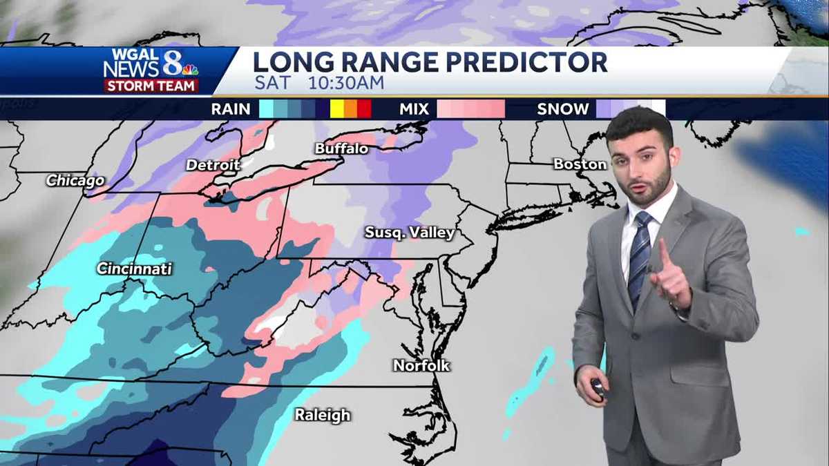Blustery & frigid today; scattered snow showers for Thursday in south ...