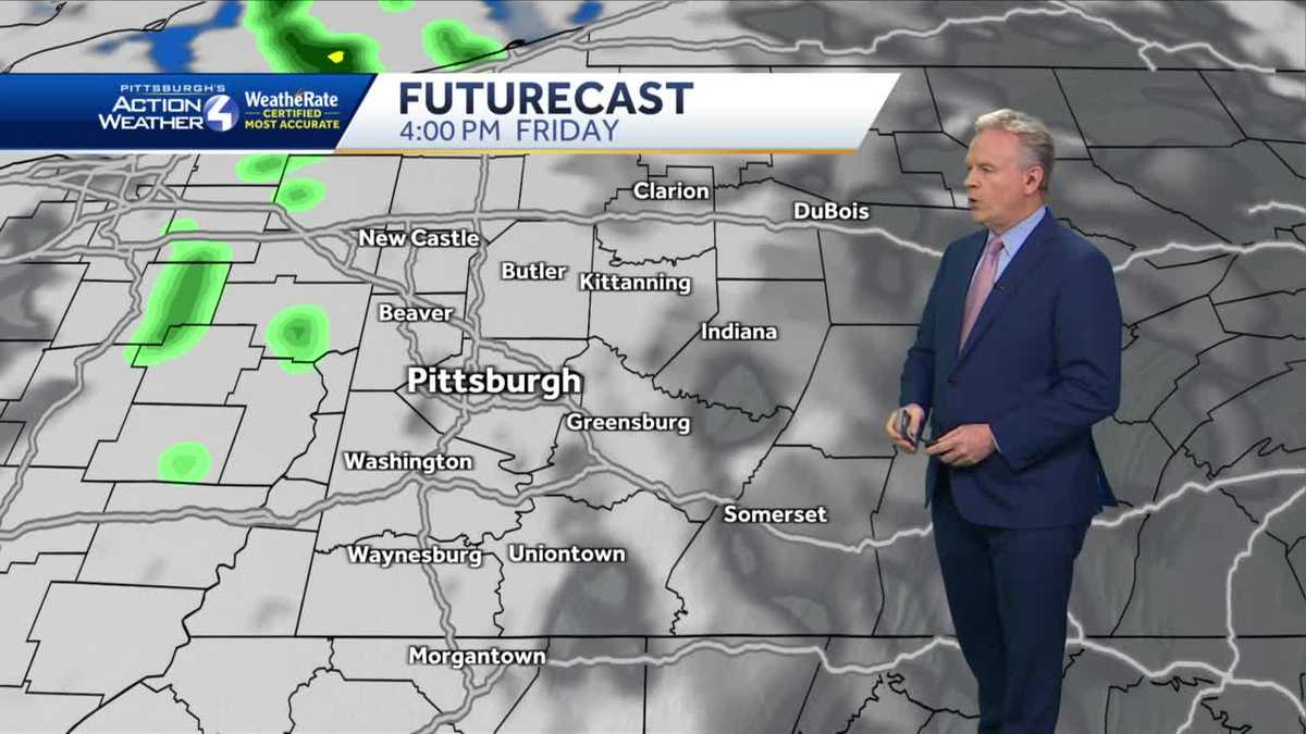 Partly cloudy and cold ahead of Saturday rain