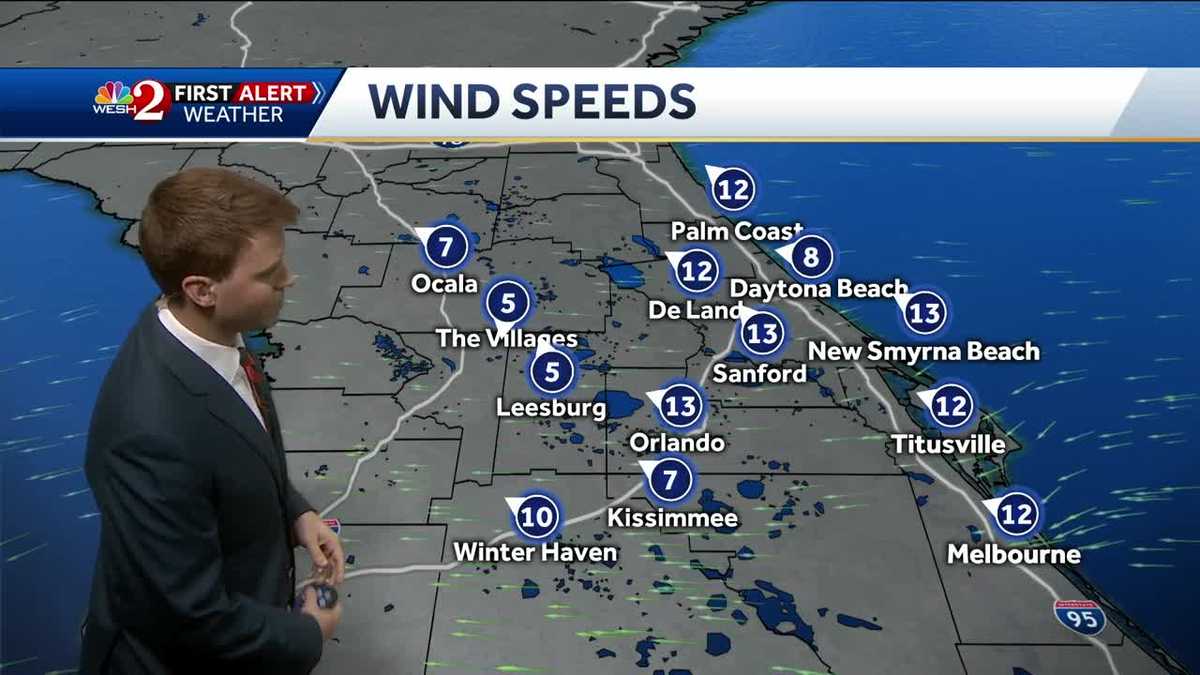 Unseasonably warm weather headed to Central Florida