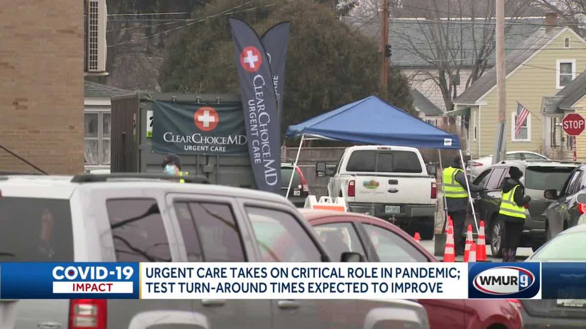 NH urgent care center expects COVID19 test times to improve