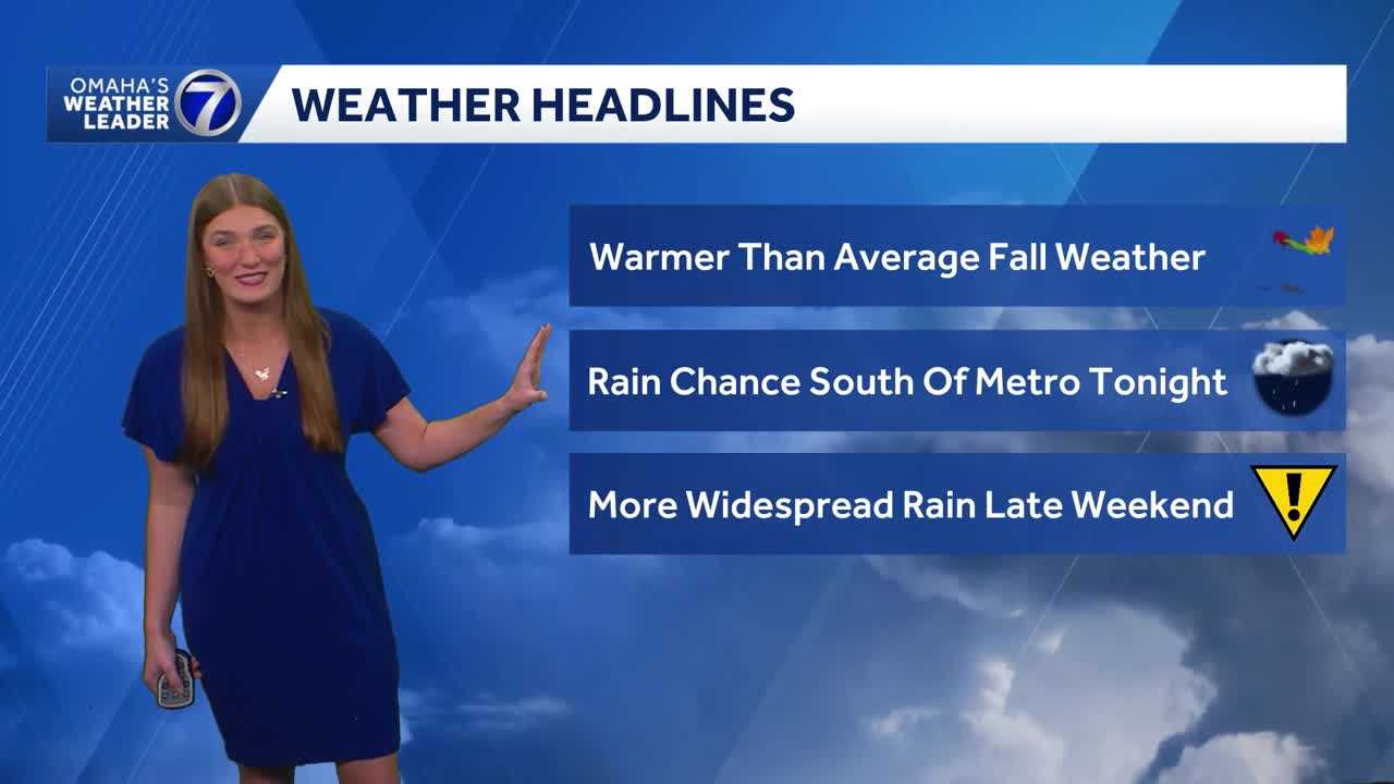Sunny skies and warmer temperatures ahead for the Omaha area