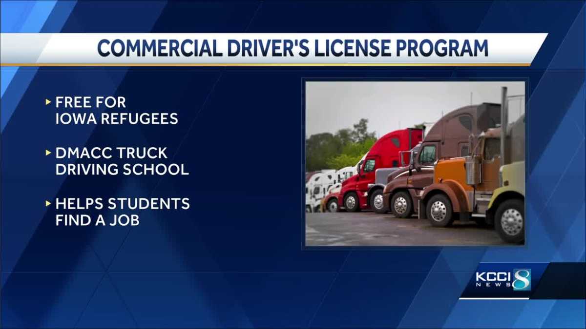 Iowa DHS program provides CDL training classes to refugees