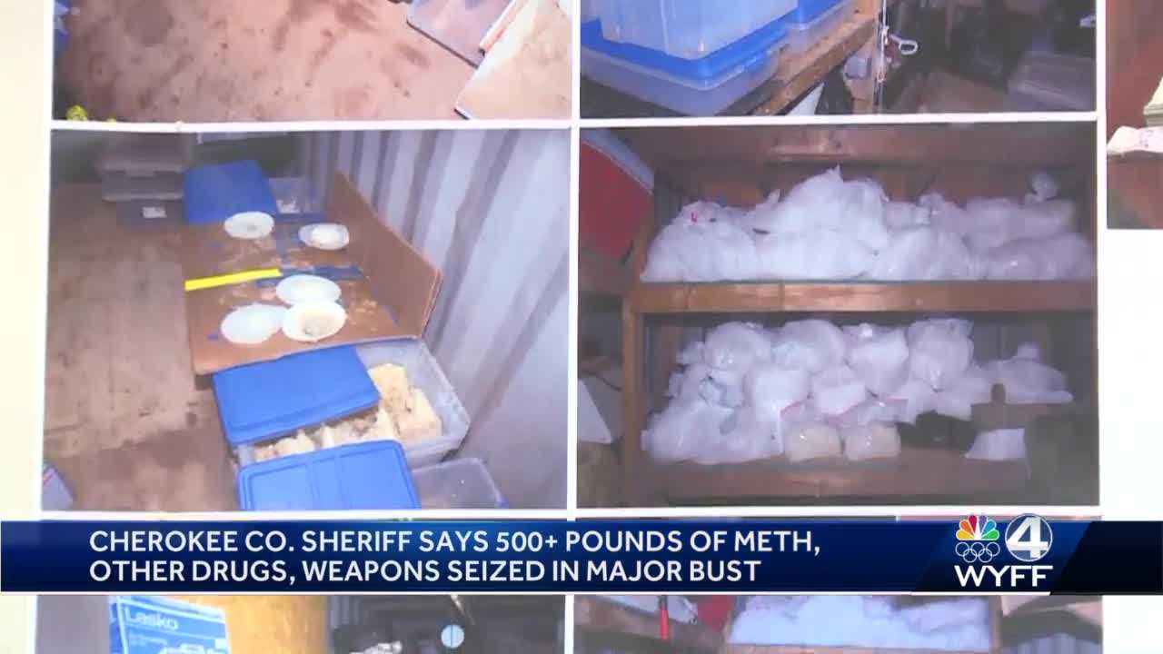 More Than 500 Pounds Of Meth Seized In Cherokee County, Sheriff Says