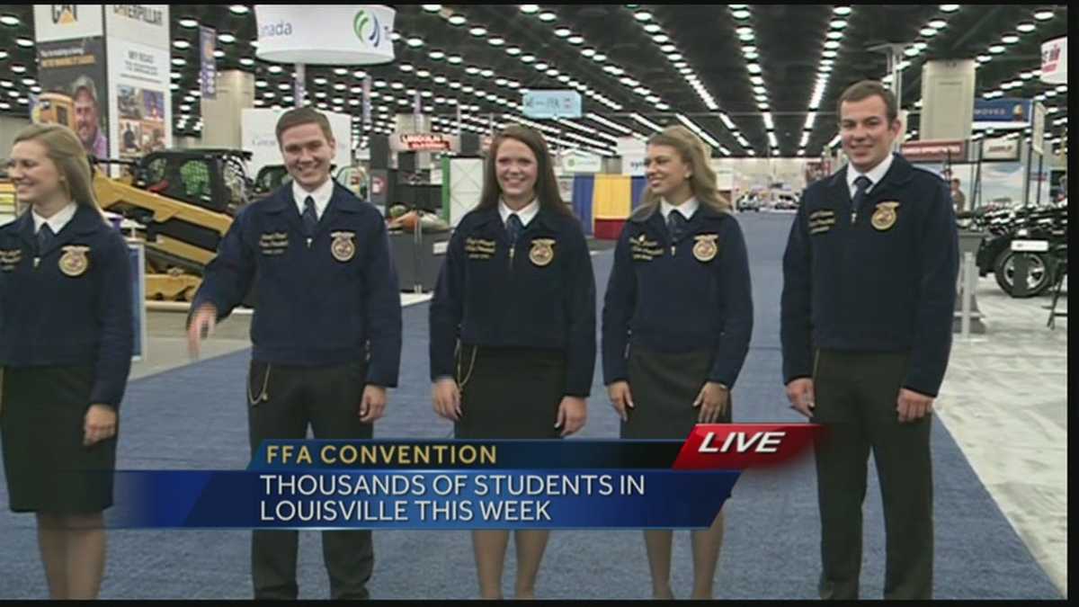 Thousands of students in Louisville for FFA convention