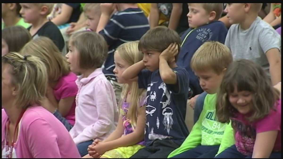 Weather Watch 4 school visit Highcliff Elementary