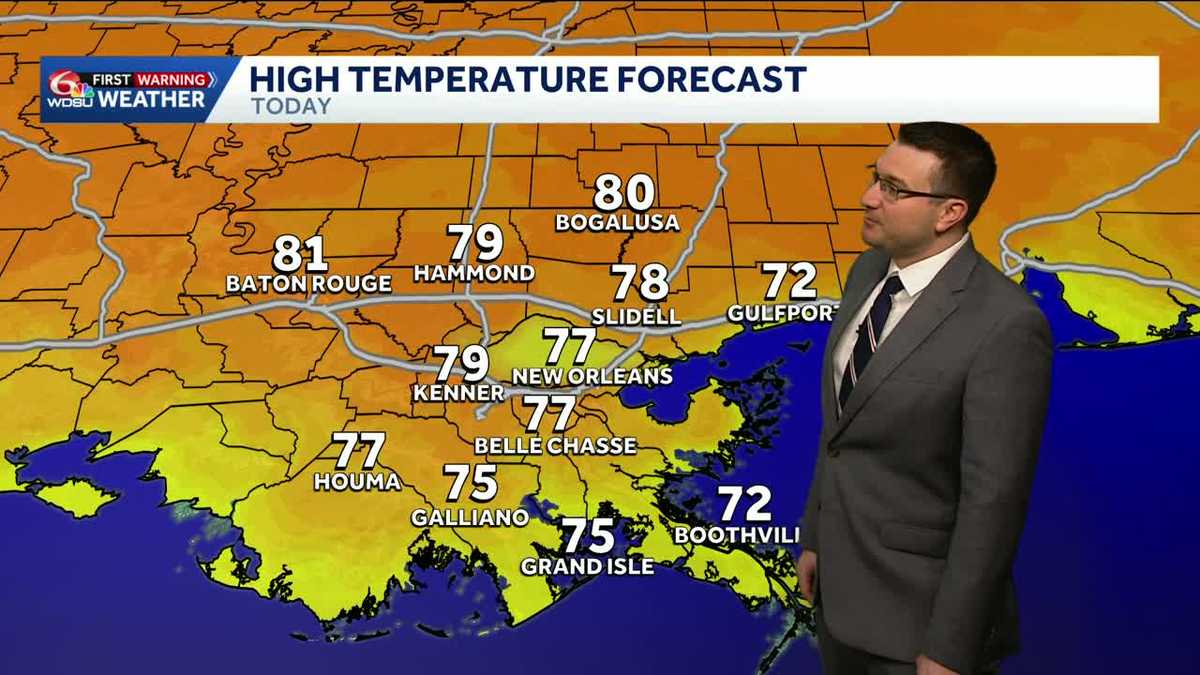 A Sunny and warm weekend is ahead