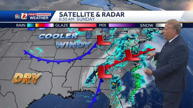 North Carolina: Scattered storms, risk of heavy rains Sunday - Vimarsana News