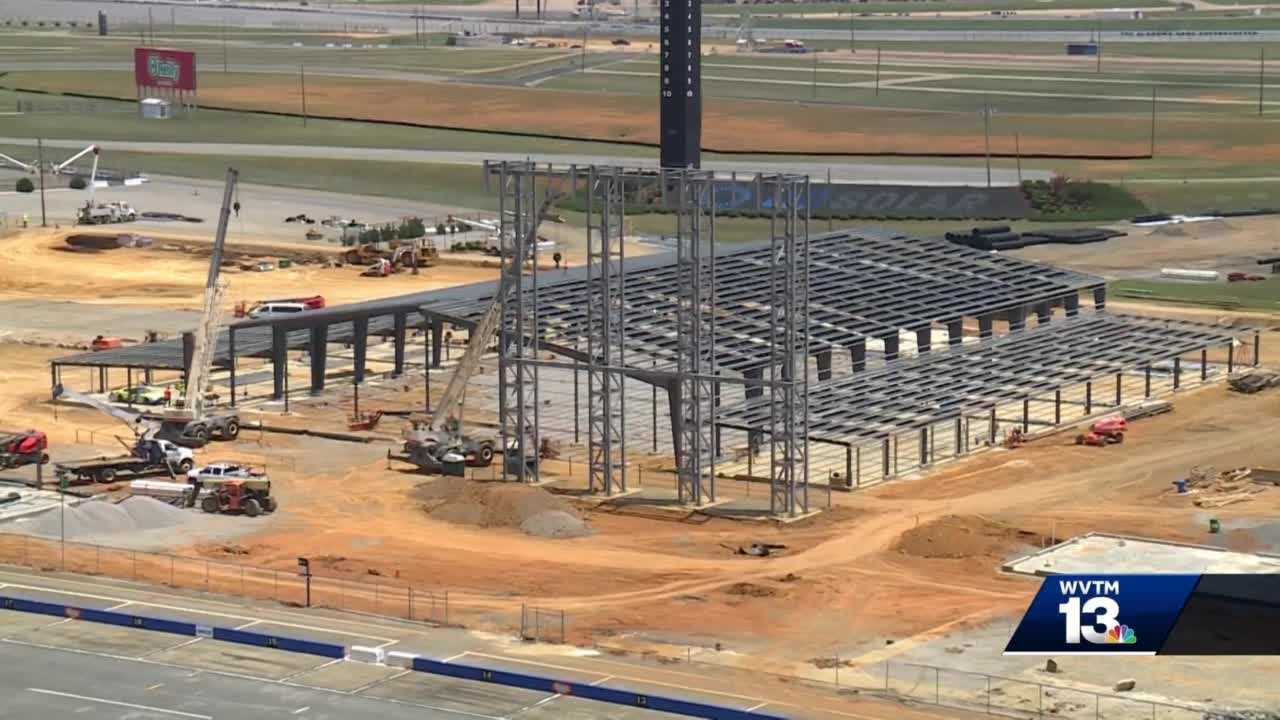 Talladega Superspeedway's Infield Renovation Taking Shape