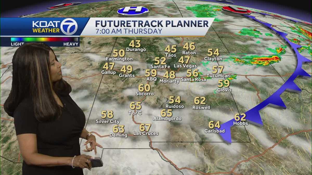 Severe storms for northeast New Mexico and others