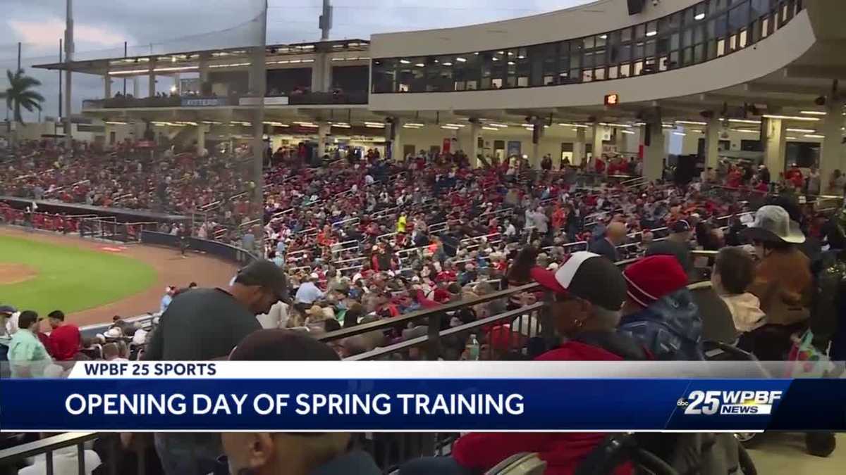 2020 spring training openers off to great start in South Florida