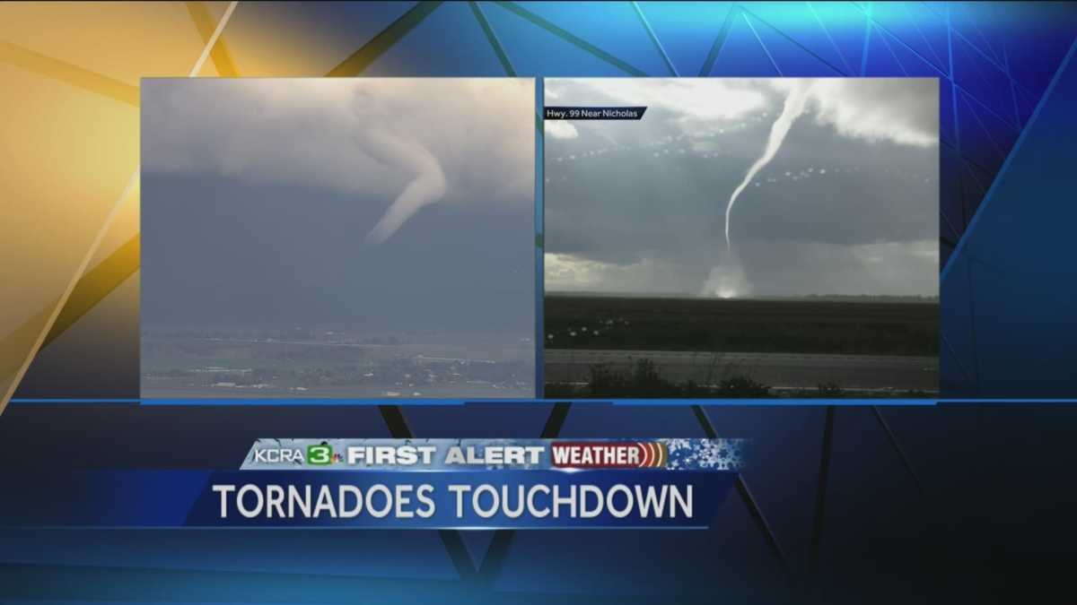 Rare tornado confirmed in California