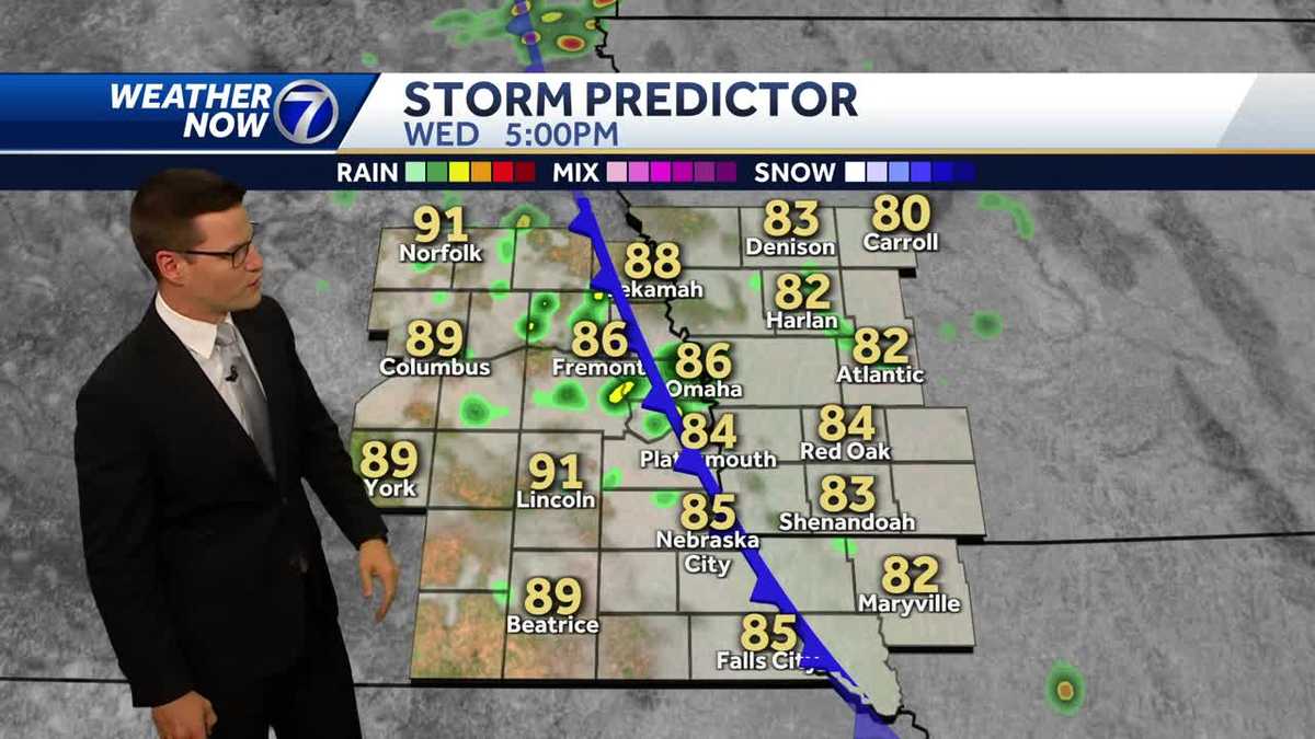 Omaha morning weather forecast for Wednesday, June 7