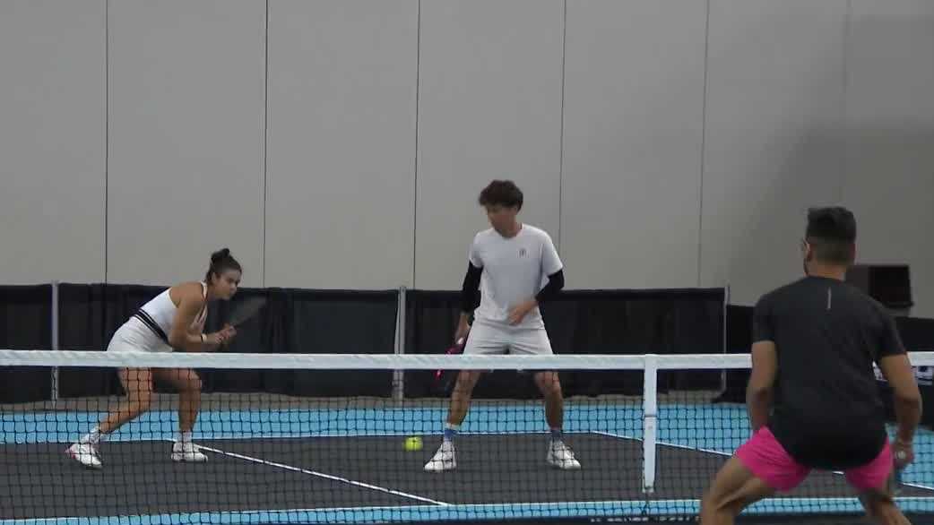 Professional pickleball players compete for gold at Humana APP Louisville Open