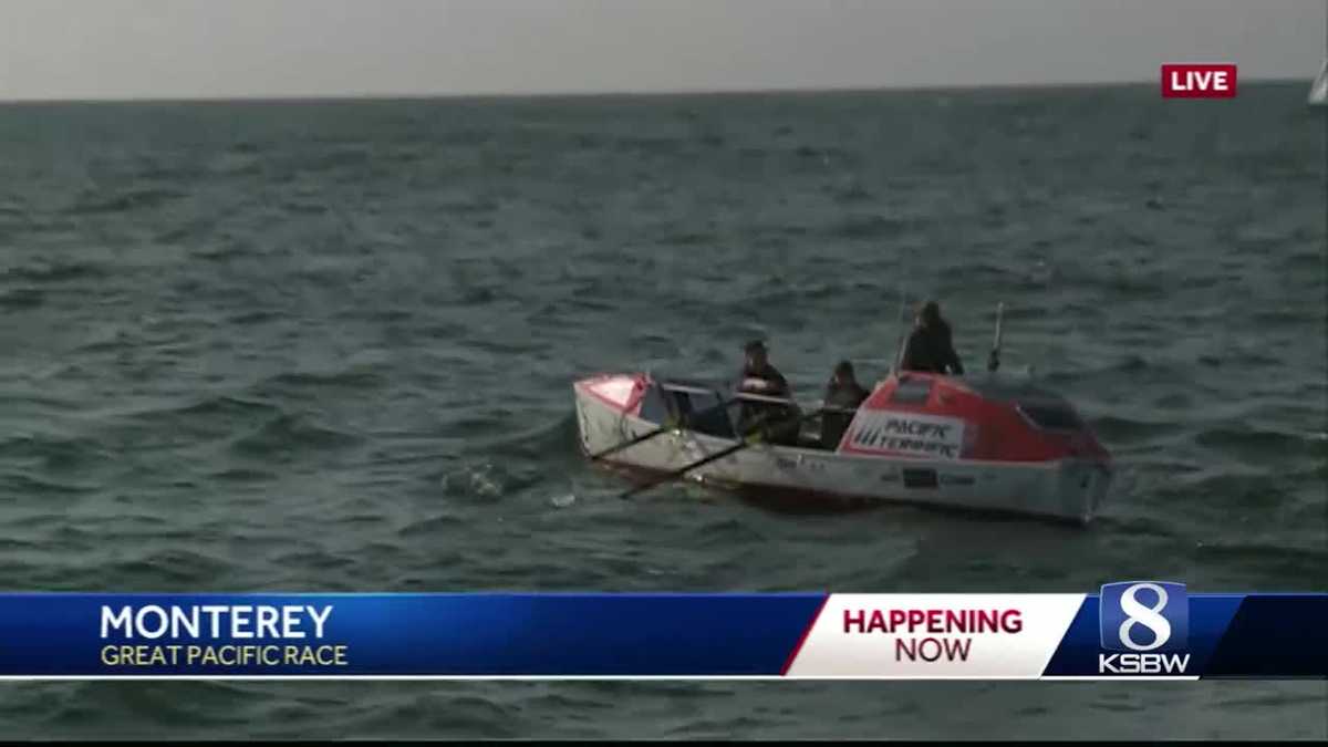 Teams rowing from Monterey, California to Hawaii