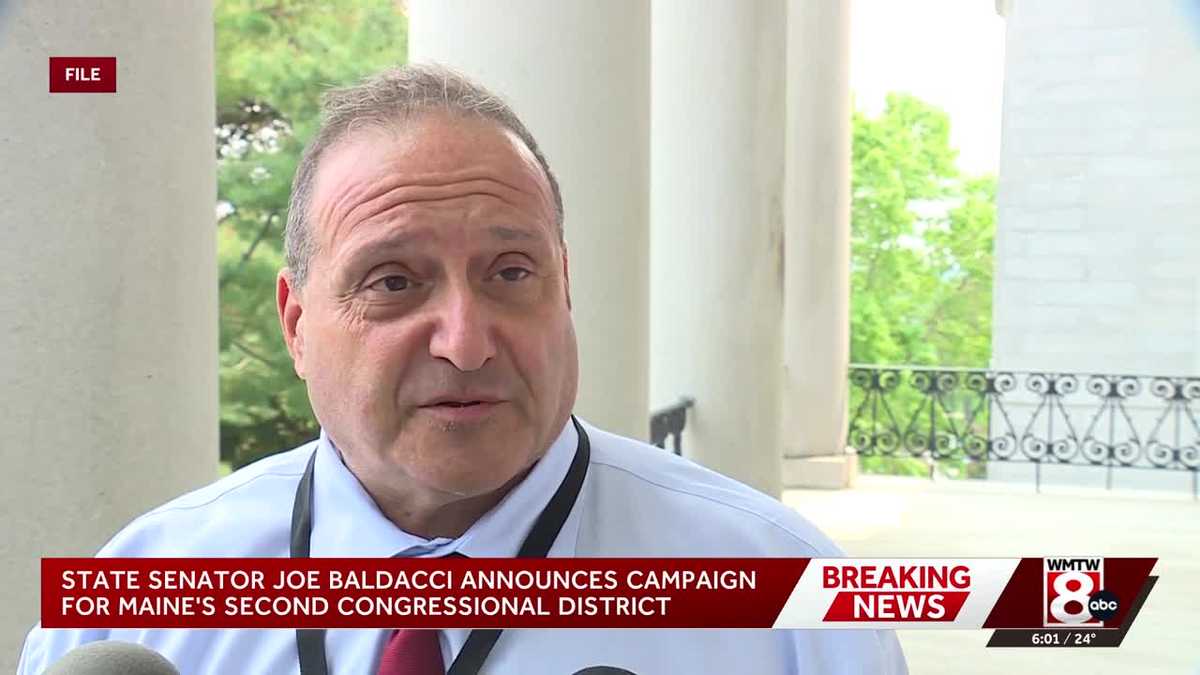 Baldacci seeks Democratic nomination for Maine's sprawling 2nd District
