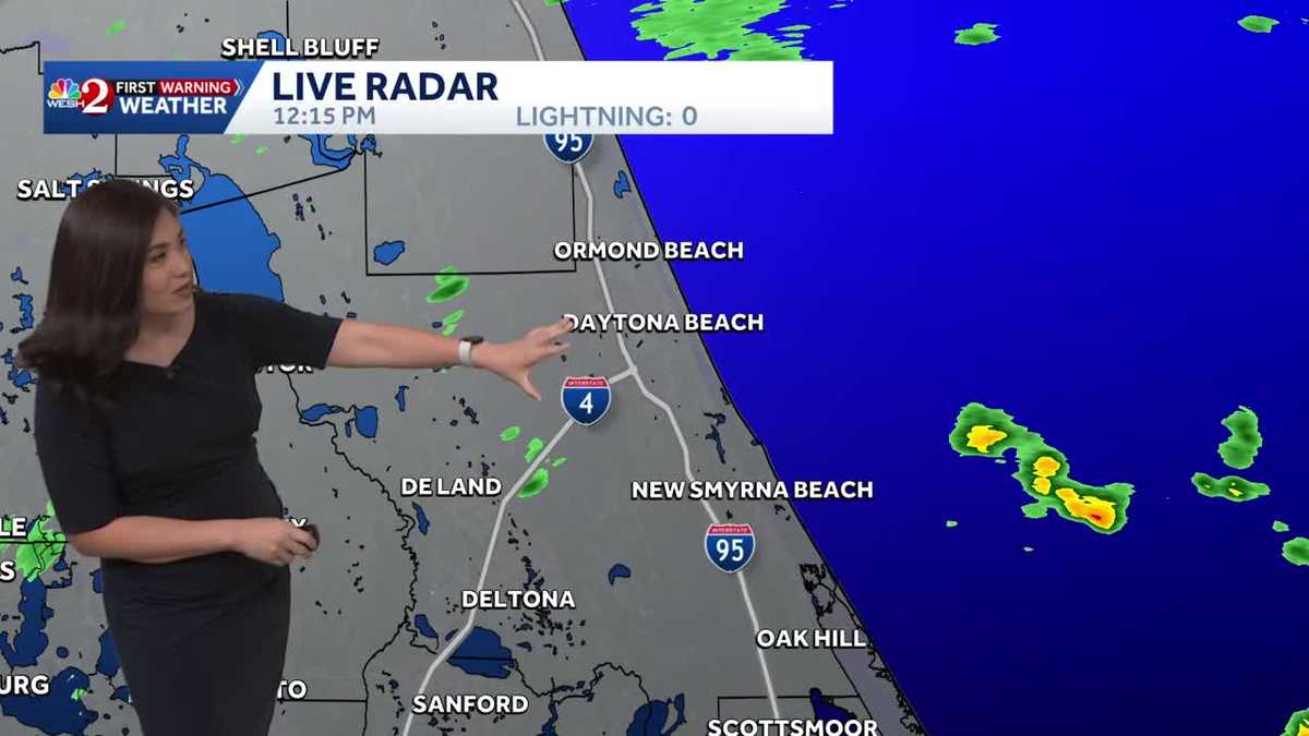 Cloudy Day With A Passing Shower