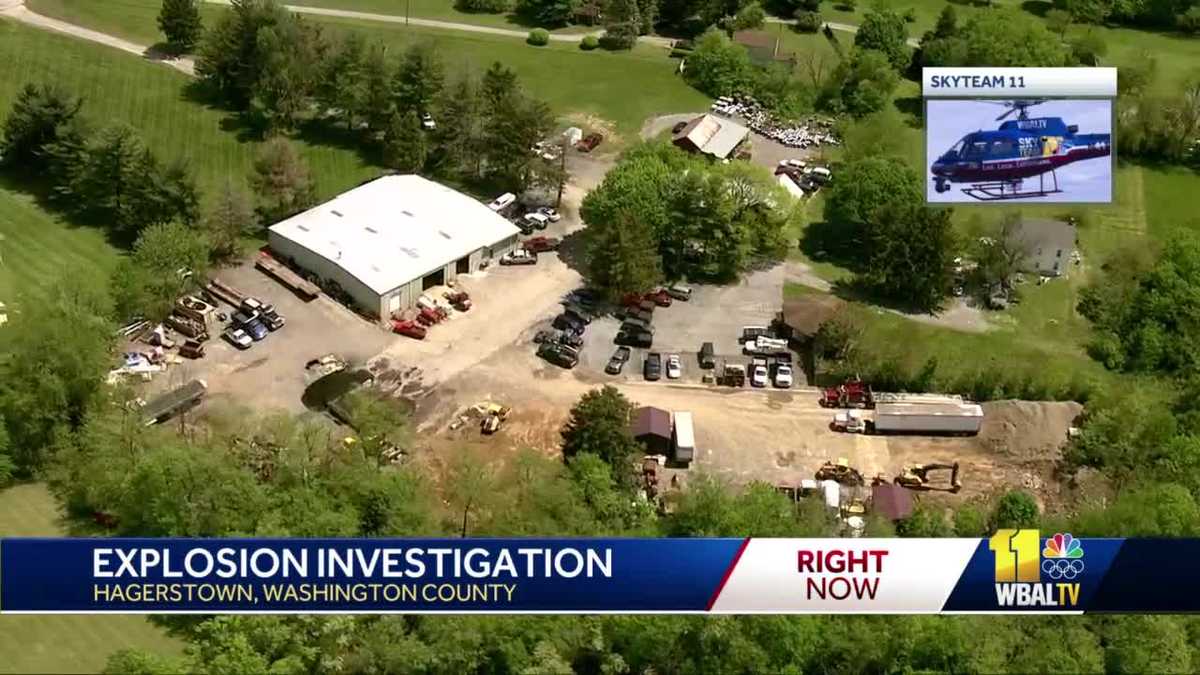 Man seriously injured in Hagerstown explosion