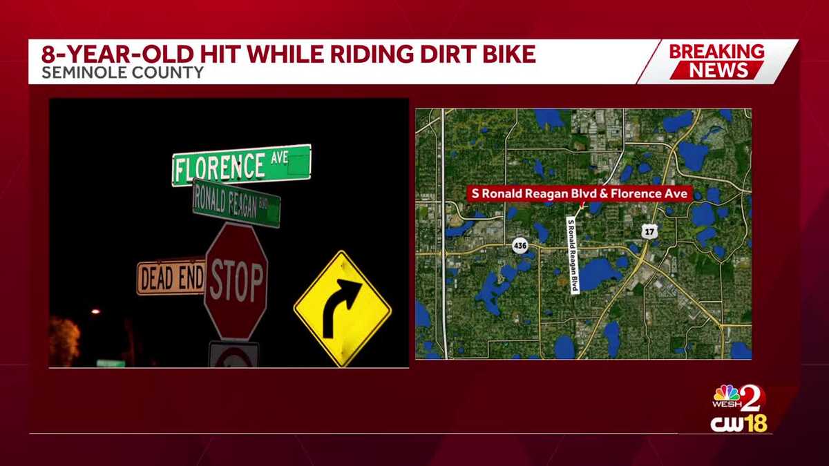8-year-old seriously injured after dirt bike crash in Altamonte Springs