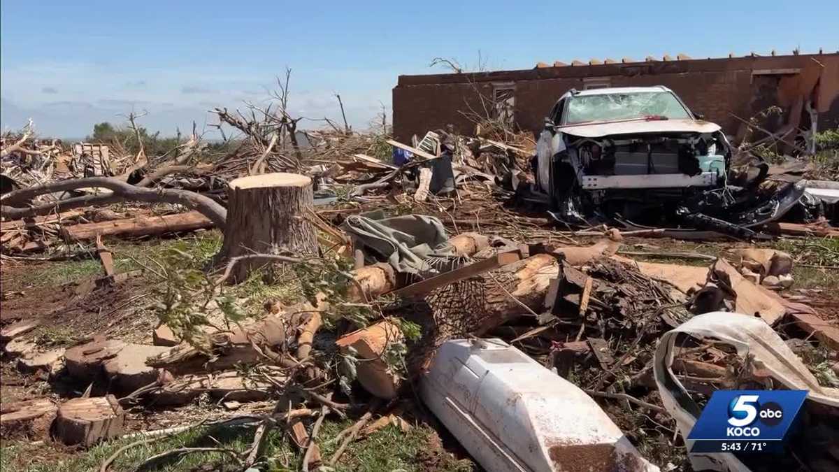 Residents area hardest hit by Enid tornado working to recover - KOCO