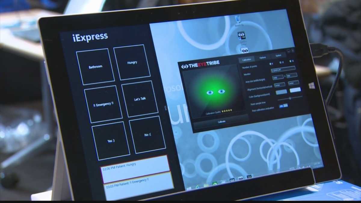 iExpress device lets ALS patients communicate with eyes in Pennsylvania