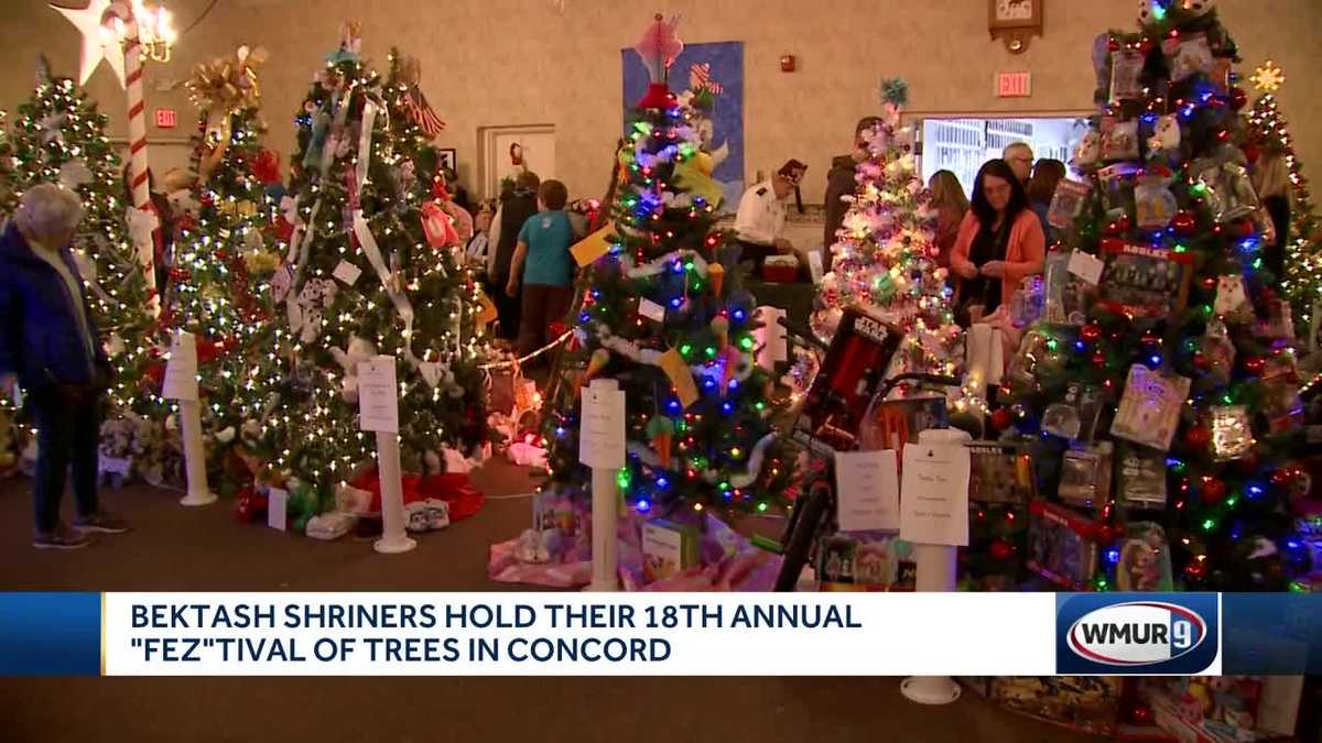 Bektash Shriners hold 18th annual 'Fez'tival of Trees Concord