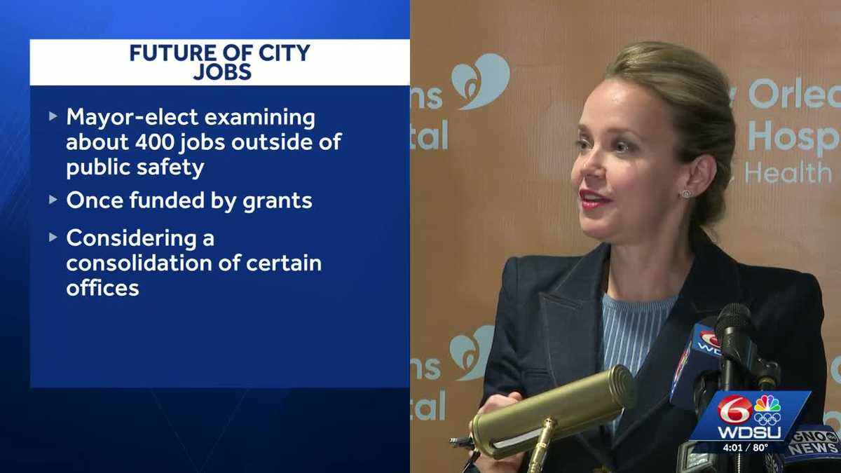 Some New Orleans City Hall jobs could be cut as Helena Moreno addresses budget deficit
