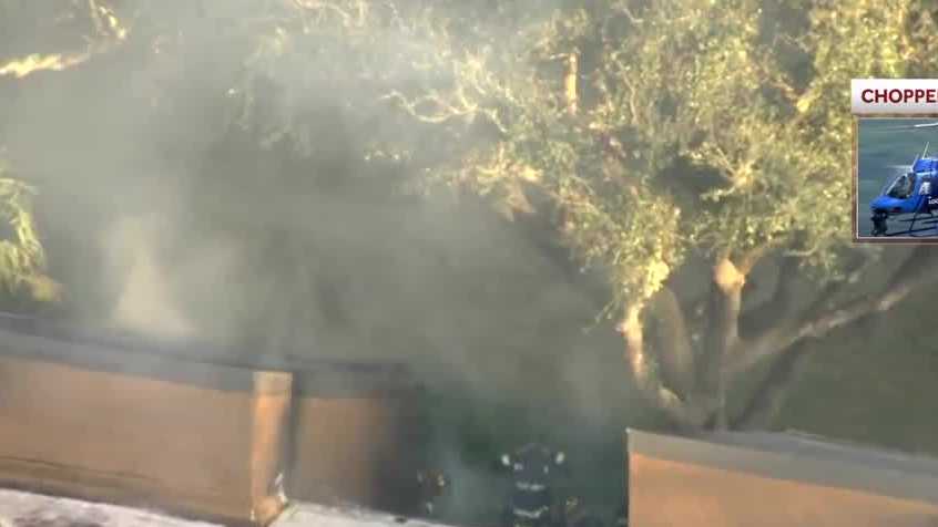 Crews battle apartment fire off Semoran Boulevard in Orlando