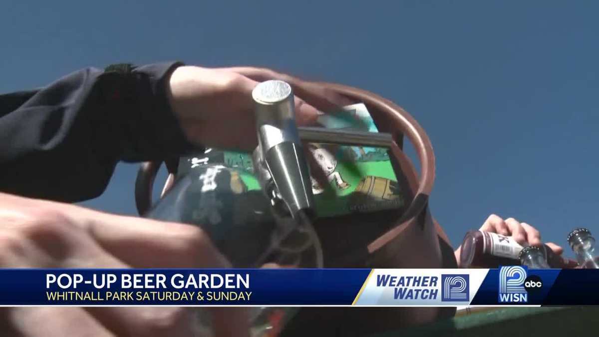 Weekend popup beer garden at Whitnall Park