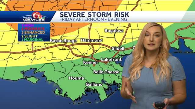 Warm-up continues, Strong storms possible Friday