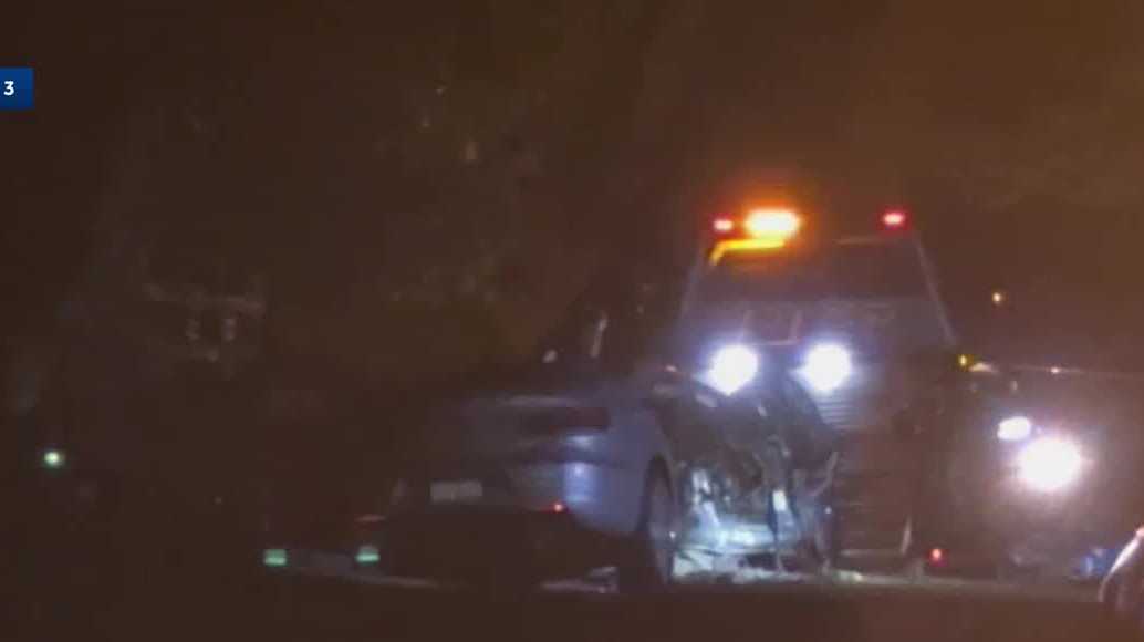 Father arrested in fiery crash that killed 16-year-old son, family says