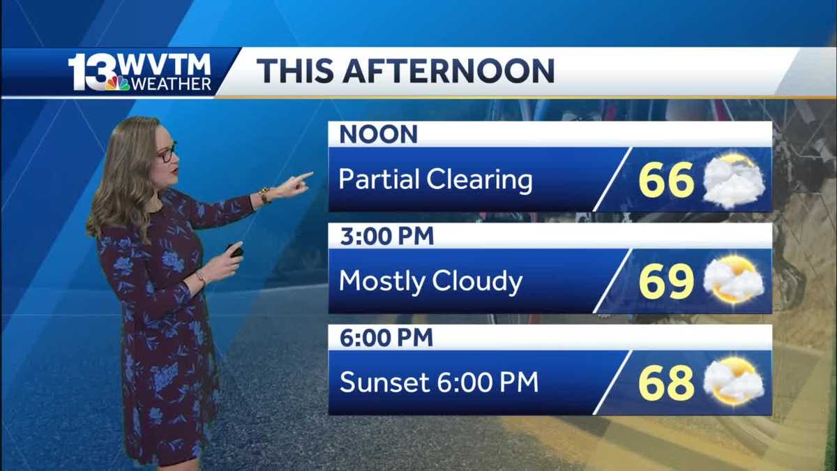 A few dry days before more rain arrives