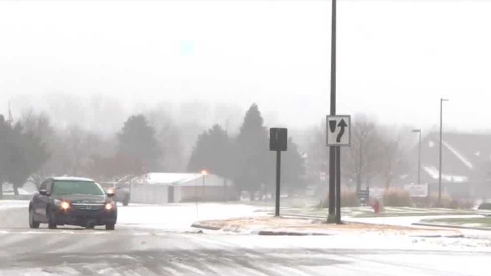 Iowa roads cleared of snow and ice after season's first storm