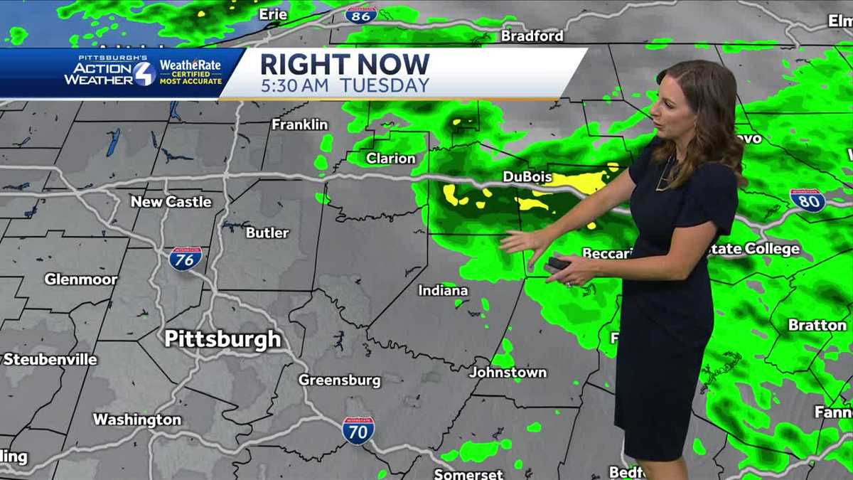 Some rain showers are around for Tuesday’s morning commute in ...