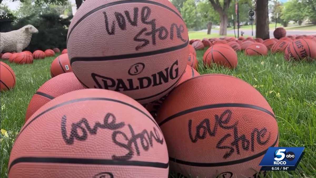 Thousands of 'Love, Stone' basketballs from Nichols Hills now headed to kids across Oklahoma