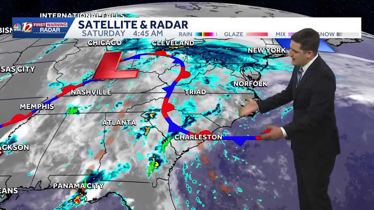 Impact Day: Cooler and wet start to Memorial Day weekend in North Carolina